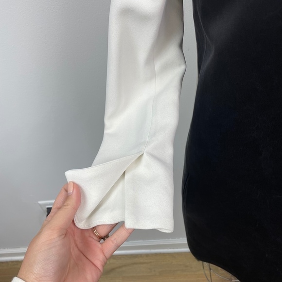 Celine Long Sleeve Silk Mini Dress - Picture 6 of 12